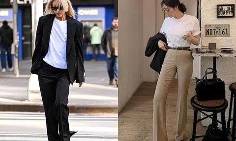 Sơ mi dần "thất sủng", kiểu áo này là chân ái phối cùng quần âu, giúp chị em trẻ ra chục tuổi mà vẫn thanh lịch