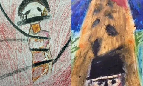 Con gái 21 tuổi thường xuyên vẽ những bức tranh kỳ dị, mẹ lên mạng cầu cứu, sự thật đằng sau mới đau lòng