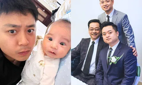 Con trai NSND Hoàng Dũng nói quý tử không giống mình, khán giả nhận xét: "Nhìn y chang Người phán xử"