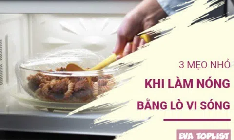 Hâm lại đồ ăn không còn khô cứng: Bí quyết đơn giản với lò vi sóng