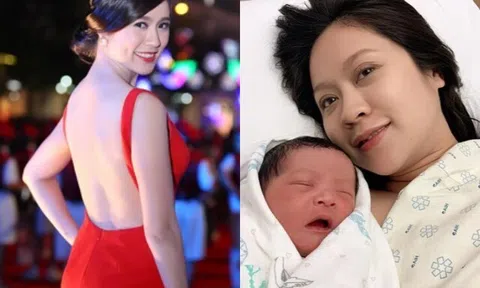 Thanh Thúy chờ 10 năm đến U40 mới có con thứ 2 với Đức Thịnh, bé 7 tuổi xinh như trẻ Tây
