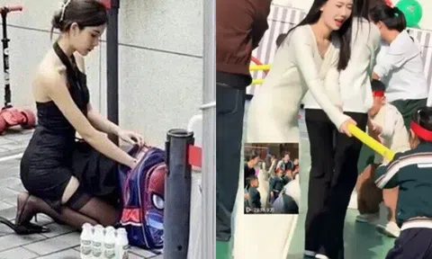 Bà mẹ gây tranh cãi khi mặc quá đẹp đến trường của con, giáo viên: "Chúng tôi thường ghét kiểu người như vậy!"