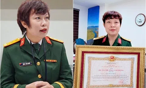 NSƯT vừa nhận Huân chương Lao động hạng Ba: Là nữ đạo diễn mang hàm Thượng tá, giữ trong tay con số 714 tỷ đồng