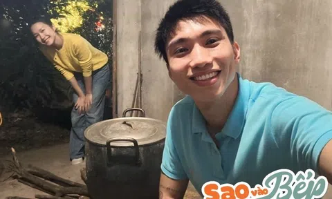 Doãn Hải My xinh như hoa hậu còn đảm đang, Đoàn Văn Hậu cũng từng khoe thành quả nấu ăn ngon mắt