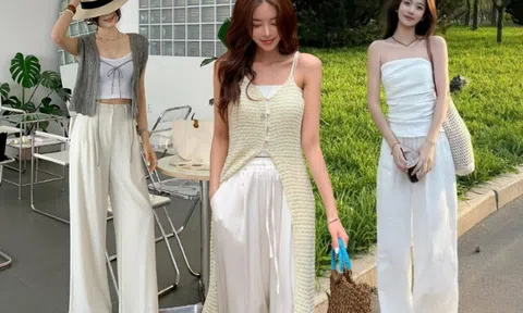 5 cách diện quần ống rộng khi đi du lịch giúp chị em "hack dáng", lên hình sống ảo cực đẹp