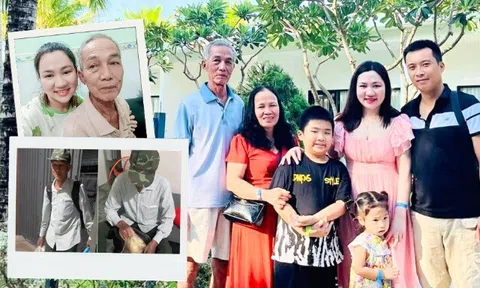 Hình ảnh ông bố 70 tuổi vượt 200km lên thăm con gái, đem theo ba lô rau, trứng khiến ai xem cũng rưng rưng mắt