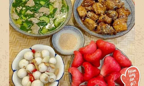 Hôm nay nấu gì: Bữa tối bình dân, đậm chất mùa hè