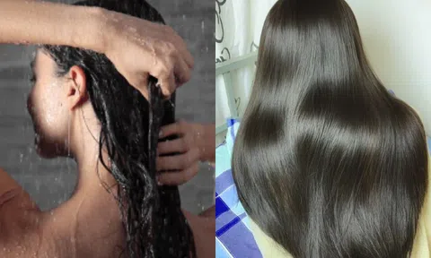 Bác sĩ 7 năm liền chỉ gội đầu bằng nước ấm, tóc mỏng thưa "lột xác" thành dày và chắc khỏe