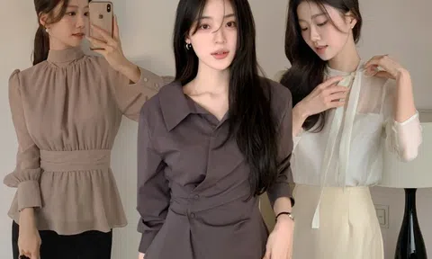 5 kiểu áo blouse tôn dáng nhất hiện tại: Chị em diện vừa "ăn gian" chiều cao khéo lại nâng tầm outfit hơn hẳn