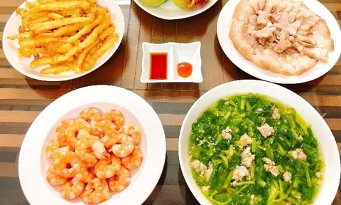 Hôm nay nấu gì: Bữa tối bổ dưỡng, ngon miệng cho cả nhà