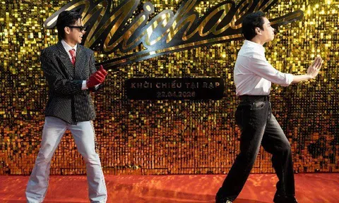 (S)TRONG Trọng Hiếu so tài nhảy cùng danh ca Ngọc Sơn tại họp báo phim "Michael"