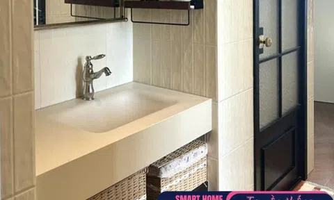 Lắp bồn rửa mặt trong phòng tắm đã xưa lắm rồi, 4 thiết kế này vừa cao cấp vừa thực tế, rất đáng tham khảo