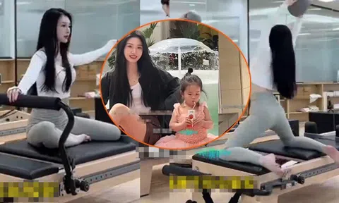 "Hot girl phòng gym" khiến nhiều người không tin đã làm bà ngoại U40, lúc nào cũng phải giải thích "Đây là cháu tôi!"