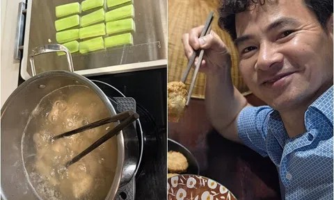 Vợ NSND Xuân Bắc chăm chỉ nấu cơm ngon, chồng mở lồng bàn là thấy "niềm vui gọi tên"