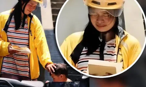 Trời nắng nóng 40 độ C, người mẹ shipper bỏ con gái vào thùng đi giao hàng, sự thật 1,4 tỷ đồng đằng sau gây nhói lòng