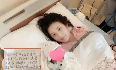 Mảnh giấy mẹ bầu lén nhét vào tay bác sĩ trước khi sinh, ai đọc cũng nghẹn ngào