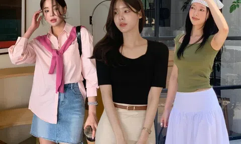 Chị em có 4 kiểu áo này là dẫn đầu xu hướng mặc đẹp mùa Hè, phối gì cũng hợp lại sành điệu hết nấc