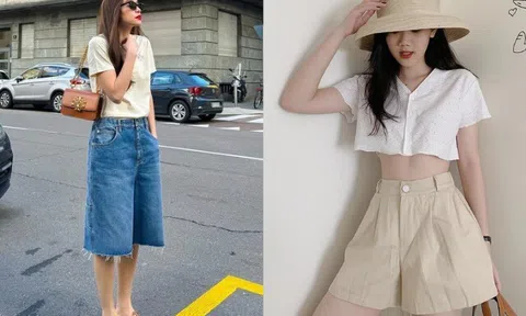 Kiểu quần short "chân ái" cho mùa Hè, sinh ra để giấu nhẹm đùi to, mặc lên vừa mát mẻ vừa "hack dáng" cực đỉnh