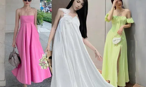 5 kiểu váy maxi "đắt hàng" nhất mùa Hè, không bao giờ lo lỗi mốt, chị em diện lên rất tôn dáng