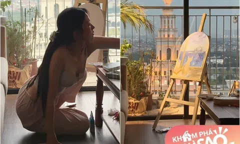 Nữ diễn viên VTV nóng bỏng 31 tuổi chưa chồng, sống độc thân trong cơ ngơi Hà Nội có view "đỉnh chóp"