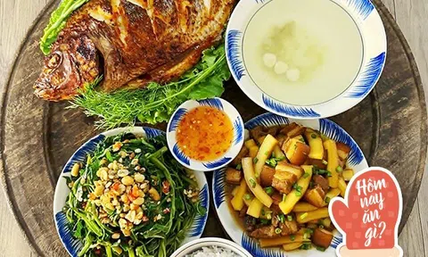Hôm nay nấu gì: Mâm cơm đậm đà, thơm nức mũi