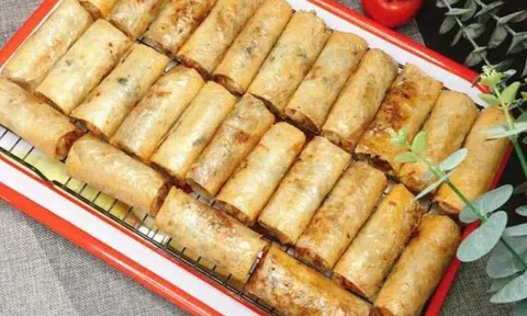 Cách bảo quản nem rán trong tủ lạnh cực hay để làm trước cả trăm cái ăn dần