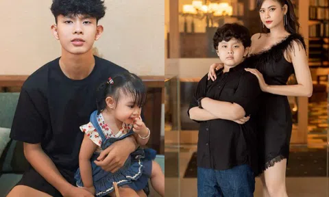 Diện mạo khác lạ của con trai cao 1m8 Trương Quỳnh Anh tuổi 14: Mặt góc cạnh như tài tử, “lột xác” nhờ giảm cân