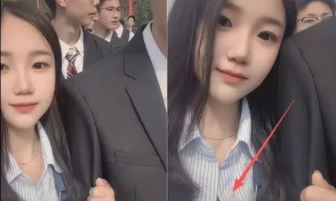 Bà mẹ được khen "Phụ huynh xinh nhất lễ tốt nghiệp", mặc kiểu áo kỳ lạ khiến ai cũng bàn tán