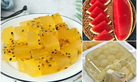 Cách làm 5 món thạch vừa ngon lại mát lịm cực đơn giản cho ngày hè nóng như đổ lửa