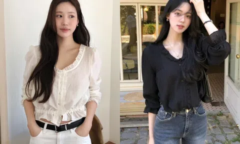 Hội mặc đẹp thế giới đồng loạt chọn kiểu áo này khi diện cùng quần jeans: Vừa sang xịn mà outfit nhìn có gu hẳn