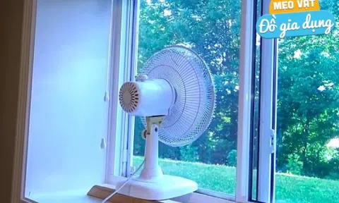 Tại sao mùa hè nên quay quạt ra cửa? Đây là lời khuyên cho những gia đình vừa bật quạt vừa dùng điều hòa