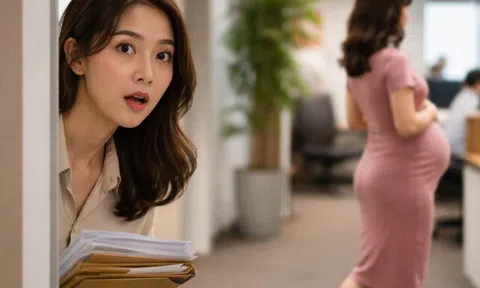 Chị đồng nghiệp đáng ghét bất ngờ thông báo có bầu ở tuổi 45, biết danh tính bố đứa bé, tôi cười ra nước mắt