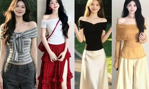 Không phải áo 2 dây, đây mới là kiểu áo mặc nhẹ như không, phối với váy hay quần đều quyến rũ
