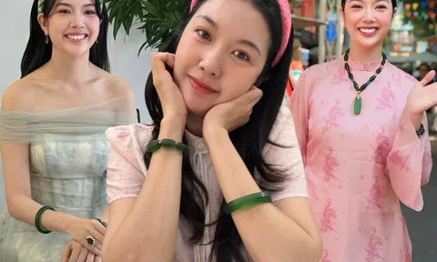 Mỹ nhân Việt lấy chồng gia thế "khủng" mê diện ngọc, ngó bộ sưu tập không ít người phải trầm trồ