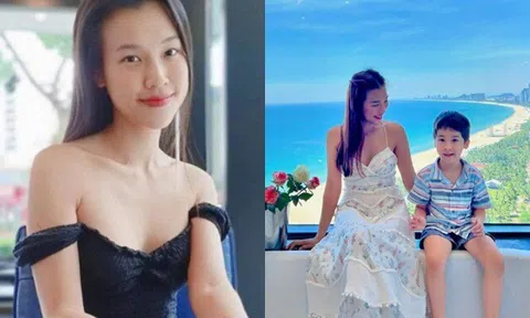 MC đắt show Hà thành làm mẹ đơn thân giàu xinh cuốn hút, cùng chồng cũ người Mỹ nuôi dạy con