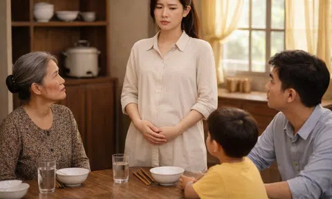Ra mắt nhà chồng sắp cưới, con riêng của anh xoa bụng tôi nói đúng 7 từ, tôi chết lặng giữa mâm cơm