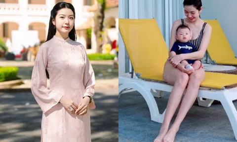 Nữ sinh TP.HCM sáng lên giảng đường, tối về làm vợ doanh nhân "gia thế khủng", cảnh chăm con nhìn thấy thương