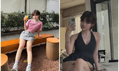 Phối đồ ngày nắng nóng "chất" như Pháo: Công thức dễ học theo với áo hai dây, croptop và quần ống rộng