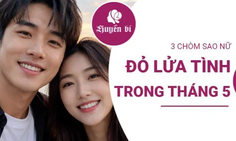 Tháng 5 âm lịch: 3 con giáp đón vận đào hoa rực rỡ, tình yêu thăng hoa
