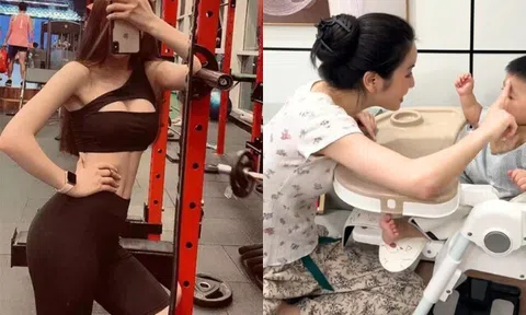 Gái xinh 2K đẻ con cho chàng cầu thủ lương 7 tỷ, cuộc sống làm mẹ bỉm không lung linh như ảnh mạng