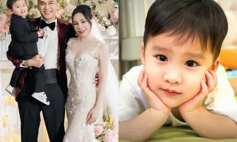 Hồ Quỳnh Hương công khai loạt ảnh mừng sinh nhật con trai 3 tuổi, quý tử tuấn tú "đốn tim" người xem