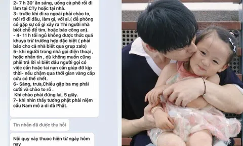 Bố Việt lập bảng nội quy gia đình dài ngoằng, yêu cầu con "khi chào bố mẹ phải dừng lại 5 giây" khiến cõi mạng tranh cãi