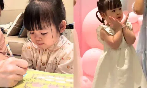 Con gái Đỗ Mỹ Linh nay lớn xinh hệt mẹ, 3 tuổi biết hát biết múa, mẹ Hoa hậu dạy con vào trường Harvard