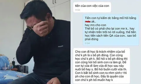 Bố đơn thân nuôi con 12 năm, đọc tin nhắn của đứa trẻ khi đòi mua điện thoại mới khiến ai cũng sững sờ