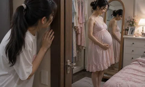 Vô tình thấy chị dâu thay đồ lúc mang bầu 5 tháng, tôi rối bời vì điều bất thường
