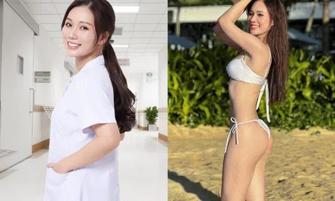 Cô y tá 9X Hà Nội "nổi tiếng cả nước", ngoài đời làm mẹ bỉm bốc lửa