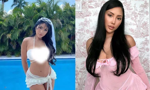 "Mỹ nữ 2 dòng máu Việt - Campuchia” 17 tuổi làm mẹ đơn thân, con 10 tuổi dọn vào nhà đại gia sống