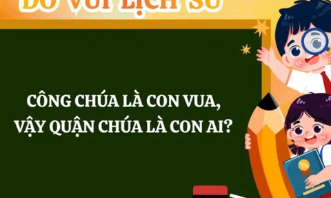 Câu đố lịch sử tưởng dễ nhưng 90% người không biết đáp án: Công chúa là con vua, vậy quận chúa là con ai?