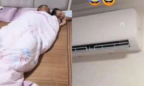 Nhờ chồng ru con ngủ, mẹ bỉm sữa dở khóc dở cười khi mở cửa phòng