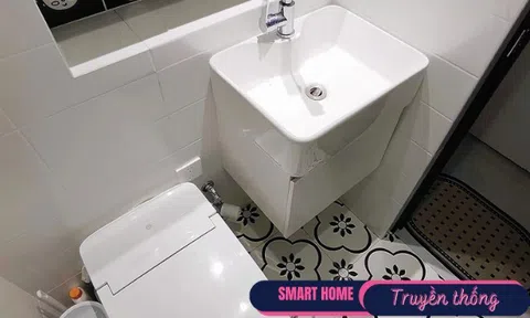 Tại sao ngày càng nhiều gia đình không lắp bồn rửa mặt trong nhà vệ sinh? Thiết kế mới này vừa đẹp, vừa tiện lợi